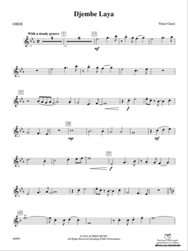Djembe Laya: Oboe