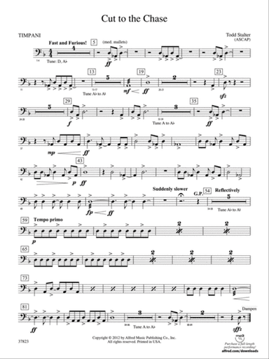 Cut to the Chase: Timpani