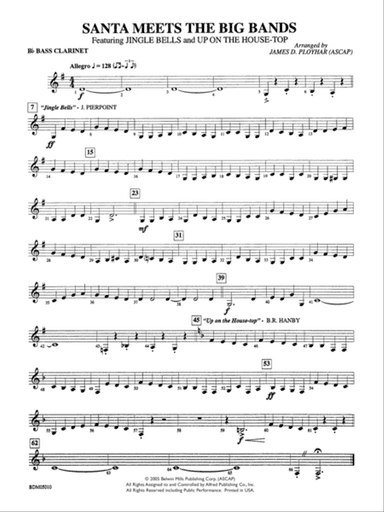 Santa Meets the Big Bands: B-flat Bass Clarinet