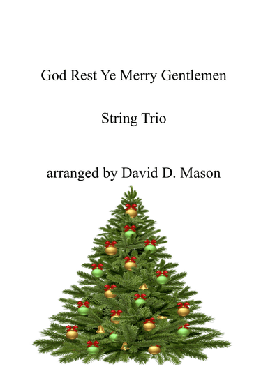 God Rest Ye Merry Gentlemen