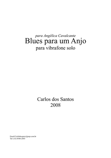 Blues for Vibraphone