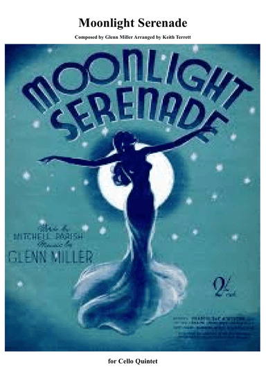 Moonlight Serenade for Cello Quintet (Jazz for 5 Strings Series)