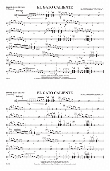 El Gato Caliente: Tonal Bass Drum