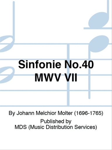 Sinfonie No.40 MWV VII