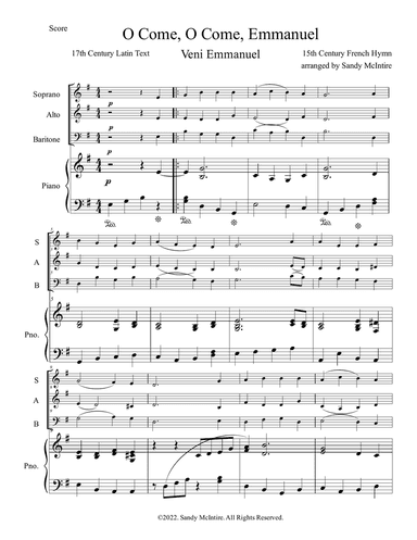 O Come, O Come, Emmanuel