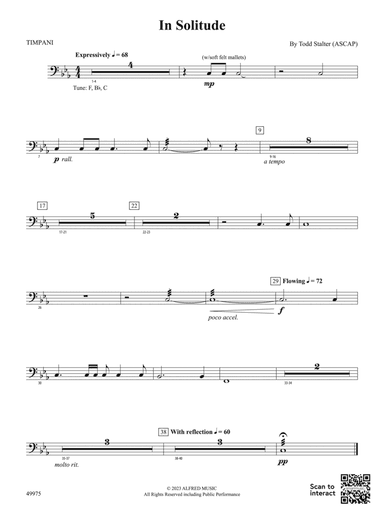 In Solitude: Timpani