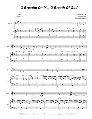 O Breathe On Me, O Breath Of God (French Horn solo and Piano)