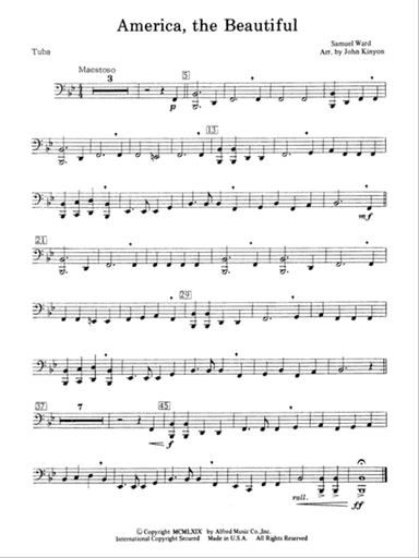 America, the Beautiful: Tuba