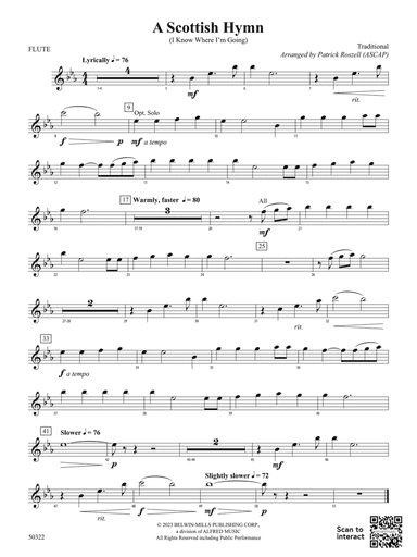 A Scottish Hymn: Flute