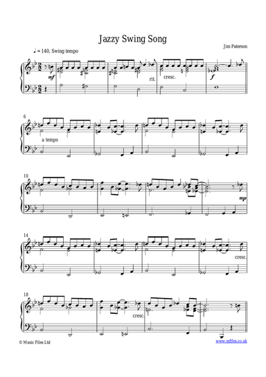 Jazzy Swing Song