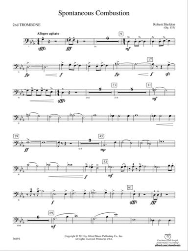 Spontaneous Combustion: 2nd Trombone