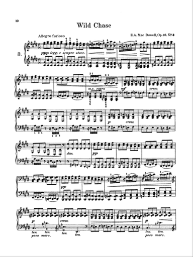 MacDowell: Twelve Virtuoso Studies, Op. 46