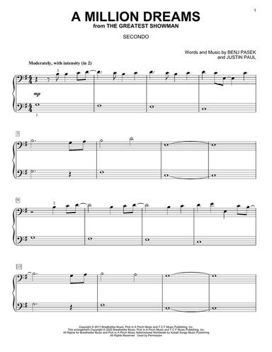 A Million Dreams (from The Greatest Showman) (arr. David Pearl)