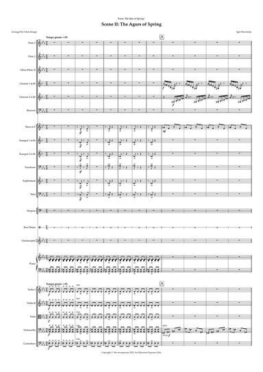 The Rite of Spring: Scene 2 'The Agurs of Spring'