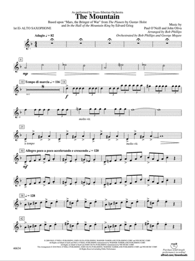 The Mountain: E-flat Alto Saxophone