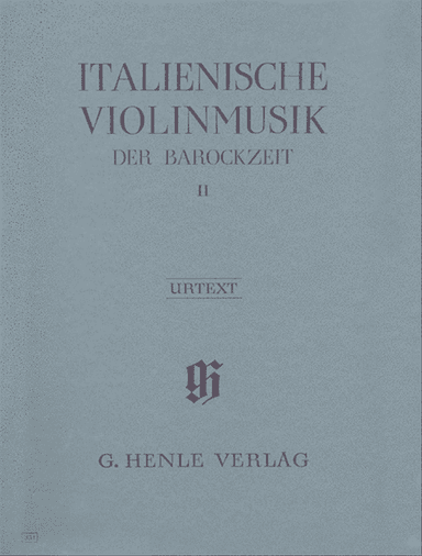 Italian Violin Music of the Baroque Era – Volume II