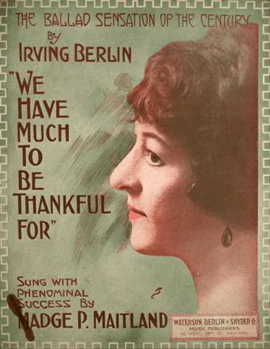 We Have Much to be Thankful For