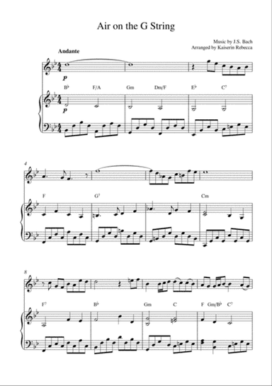 Air on the G String