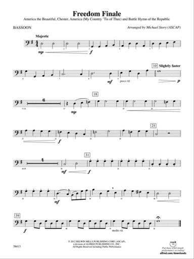 Freedom Finale: Bassoon