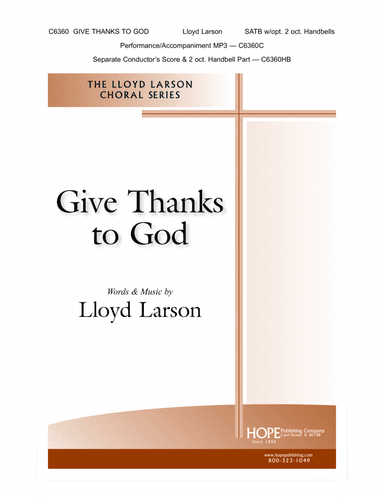Give Thanks to God