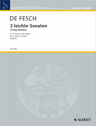 Three Easy Sonatas