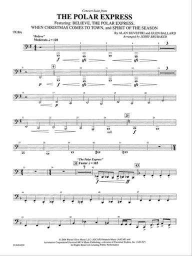 The Polar Express, Concert Suite from: Tuba