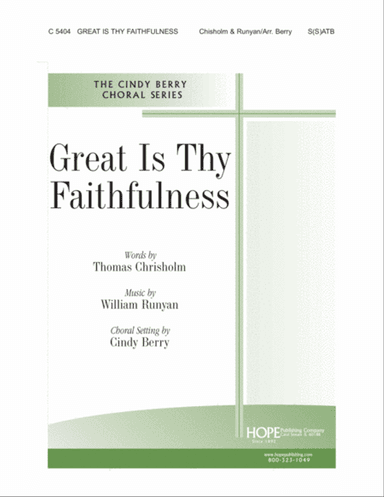 Great Is Thy Faithfulness
