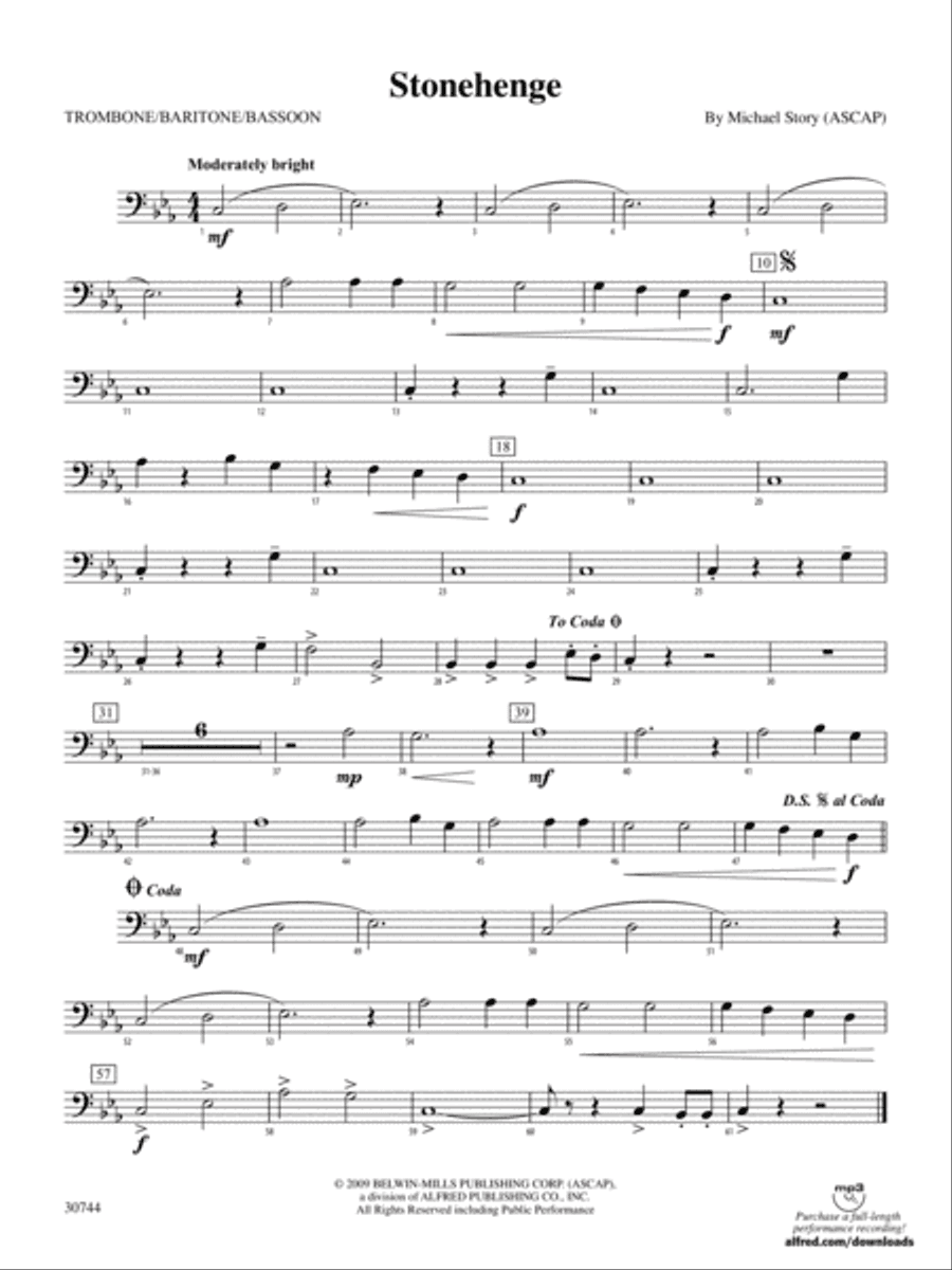 Stonehenge: 1st Trombone