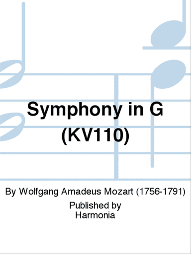 Symphony in G (KV110)