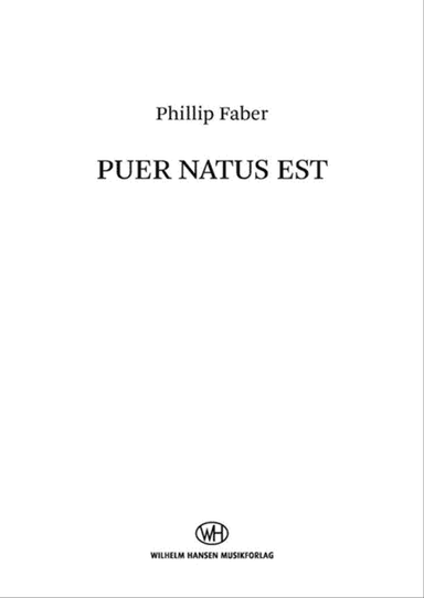 Puer natus est