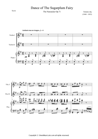 Nutcracker Op.71a - Dance Of The Sugarplum Fairy