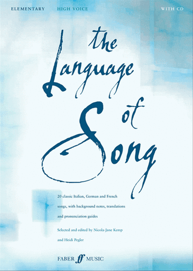 The Language of Song - Elementary (High Voice)
