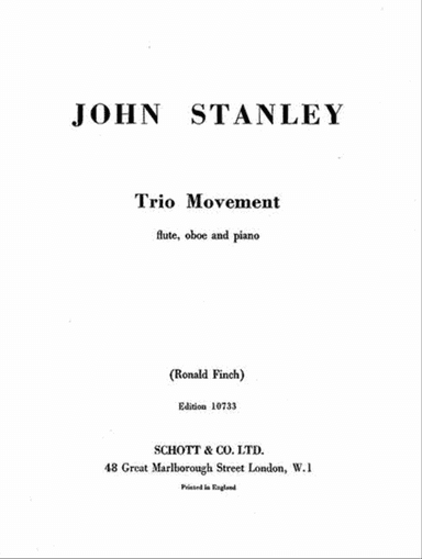 Trio Movement **pop**
