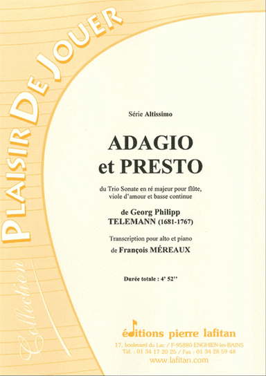 Adagio et Presto