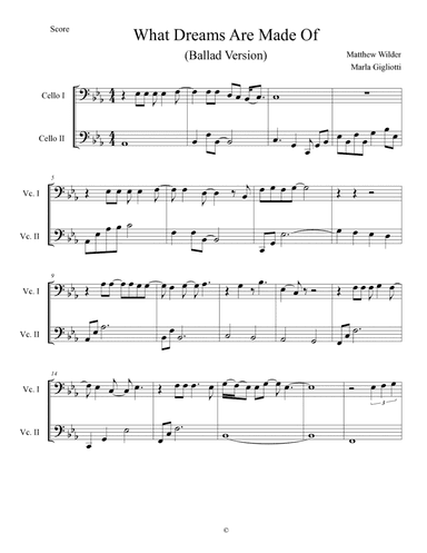 What Dreams Are Made Of (ballad Version)