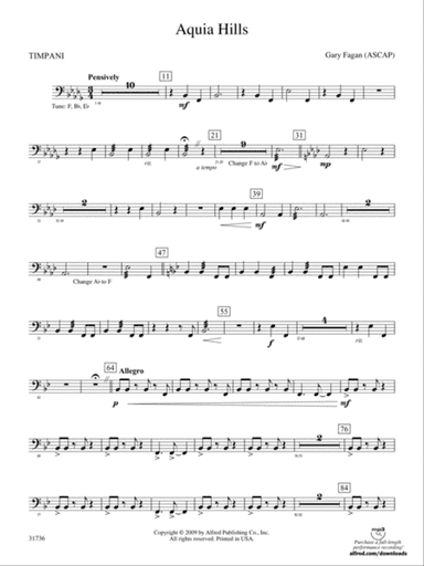 Aquia Hills: Timpani