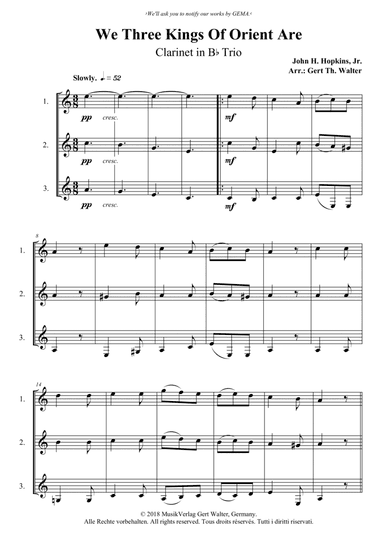 We Three Kings Of Orient Are