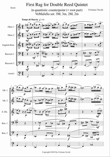 First Rag for Double Reed Quintet