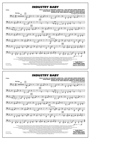 Industry Baby (arr. Jay Bocook) - Tuba