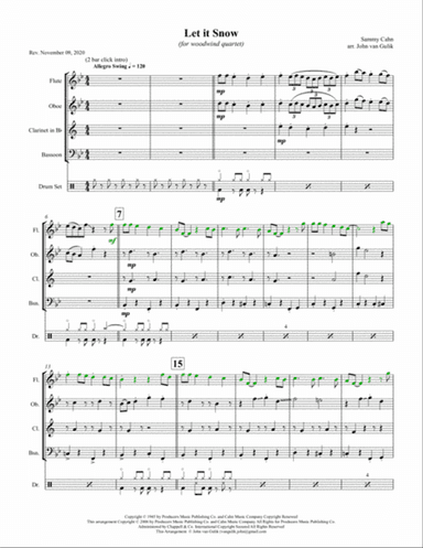 Let It Snow! Let It Snow! Let It Snow!