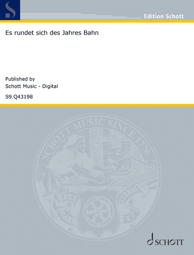 Es rundet sich des Jahres Bahn