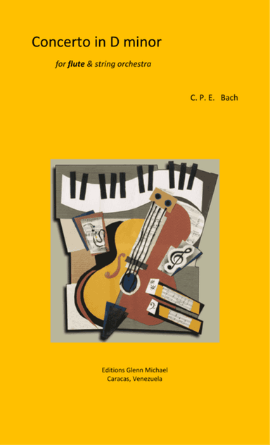Bach, CPE Concerto for flute in D minor
