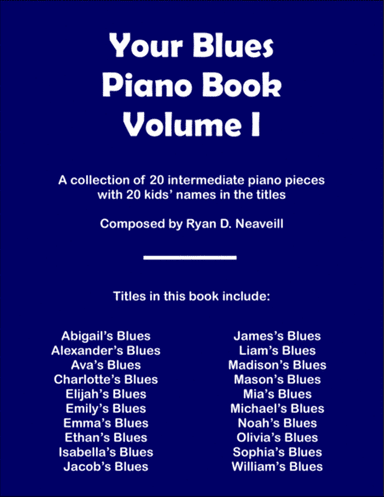 Your Blues Piano Book: Volume I