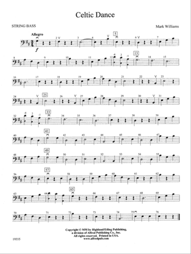 Celtic Dance: String Bass