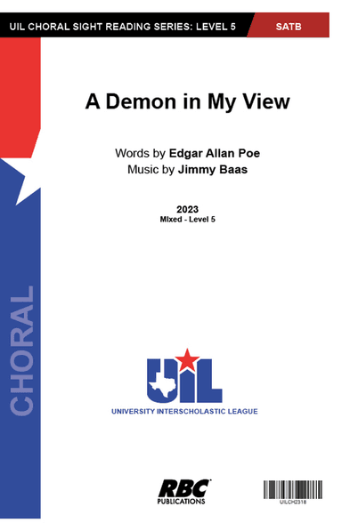 A Demon in My View SATB