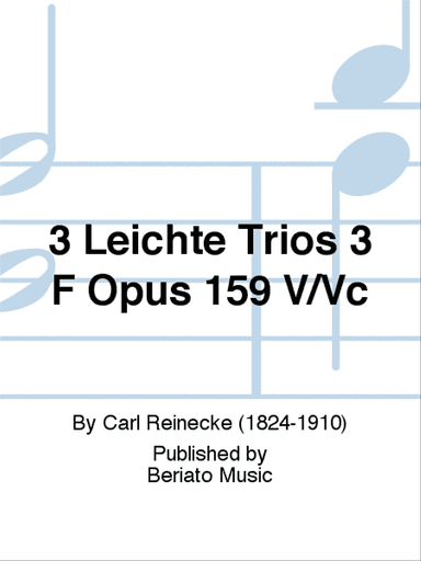 3 Leichte Trios 3 F Opus 159 V/Vc
