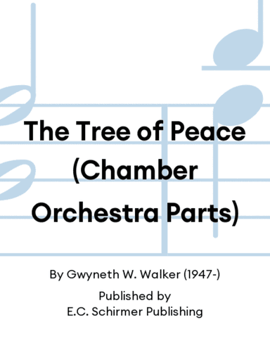 The Tree of Peace (Chamber Orchestra Parts)