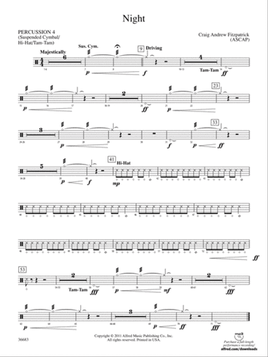 Night: 4th Percussion