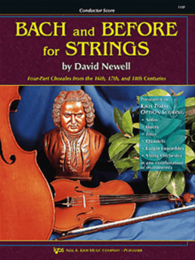 Bach and Before For Strings - Conductor Score
