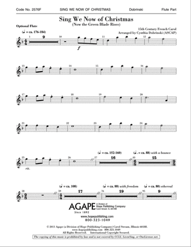 Sing We Now of Christmas